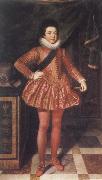 POURBUS, Frans the Younger Louis XIII as a Child Spain oil painting artist